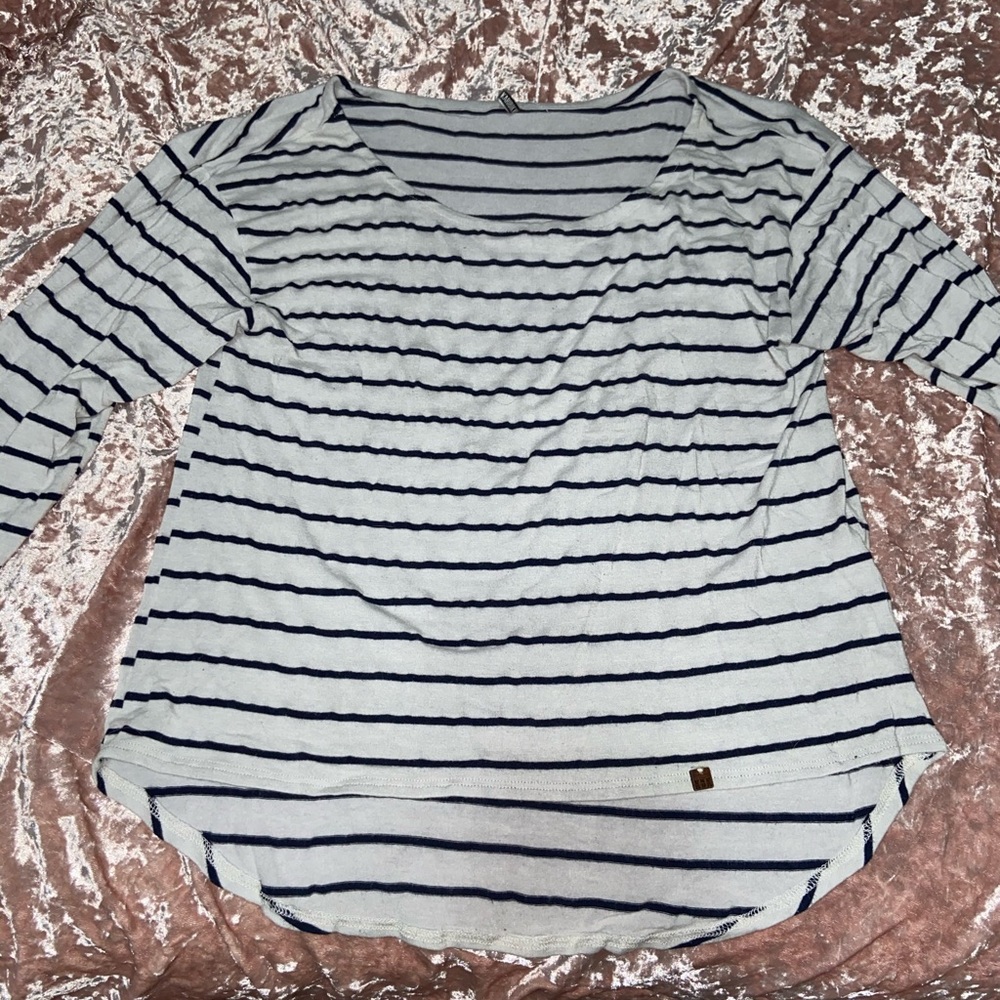 Striped long sleeve shirt